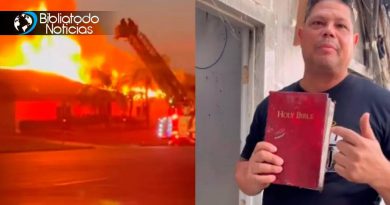 PODER DE DIOS: Hallan Biblias intactas tras incendio que consumió una iglesia en Florida